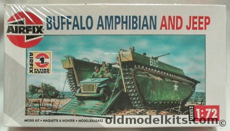 Airfix 1/76 LTV Buffalo Mk.IV Amphibian and Jeep, 02302 plastic model kit
